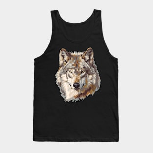 Wolf Predation Strategies Tank Top